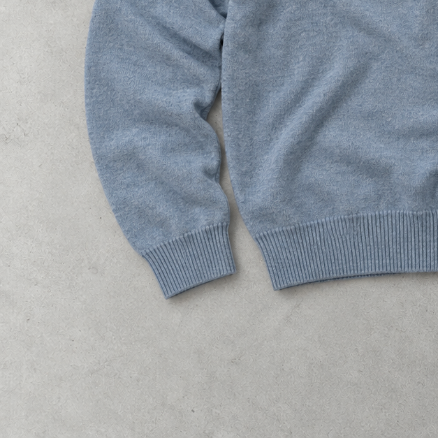 Ralph Lauren Sweater Hellblau Rare (L) Stitched Logo