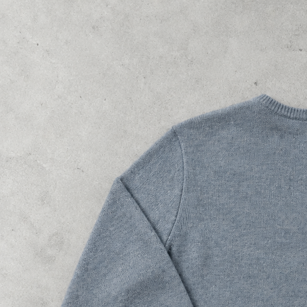 Ralph Lauren Sweater Hellblau Rare (L) Stitched Logo
