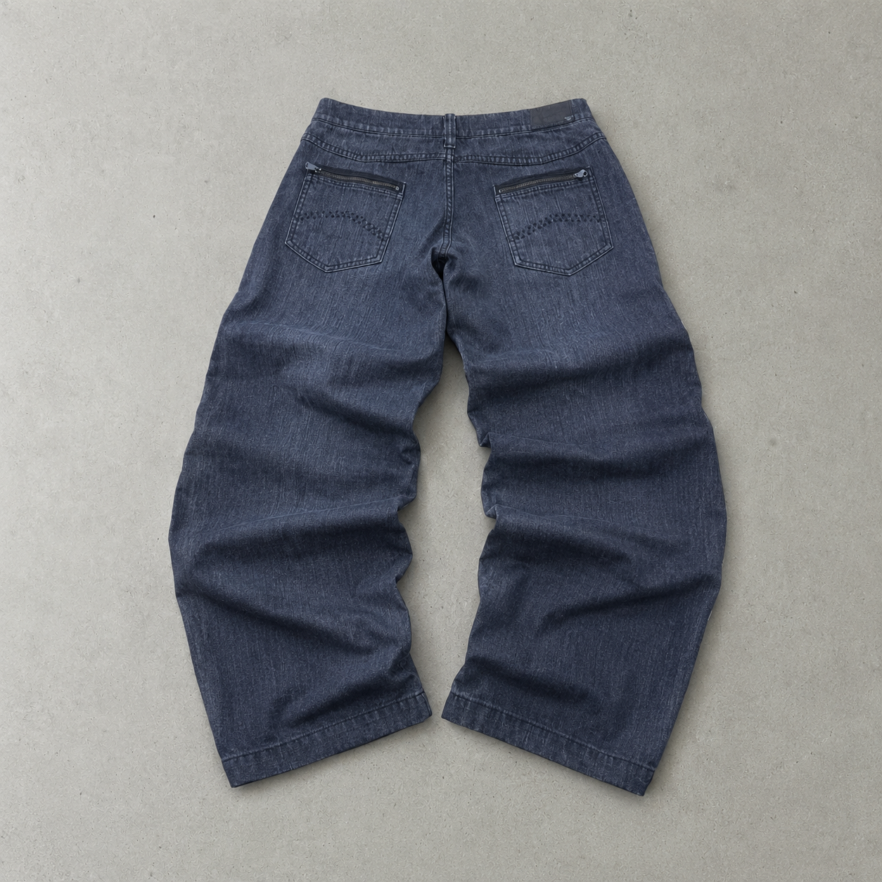 Y2K Armani Jeans Jeans Grau, Schwarz Rare (W30 | DE 46)