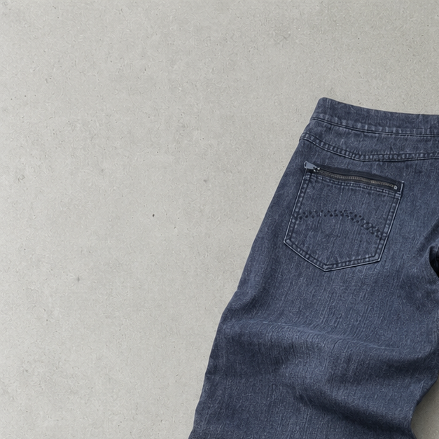 Y2K Armani Jeans Jeans Grau, Schwarz Rare (W30 | DE 46)