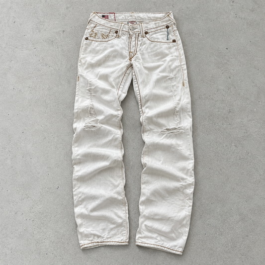 True Religion Jeans White Limited (M)