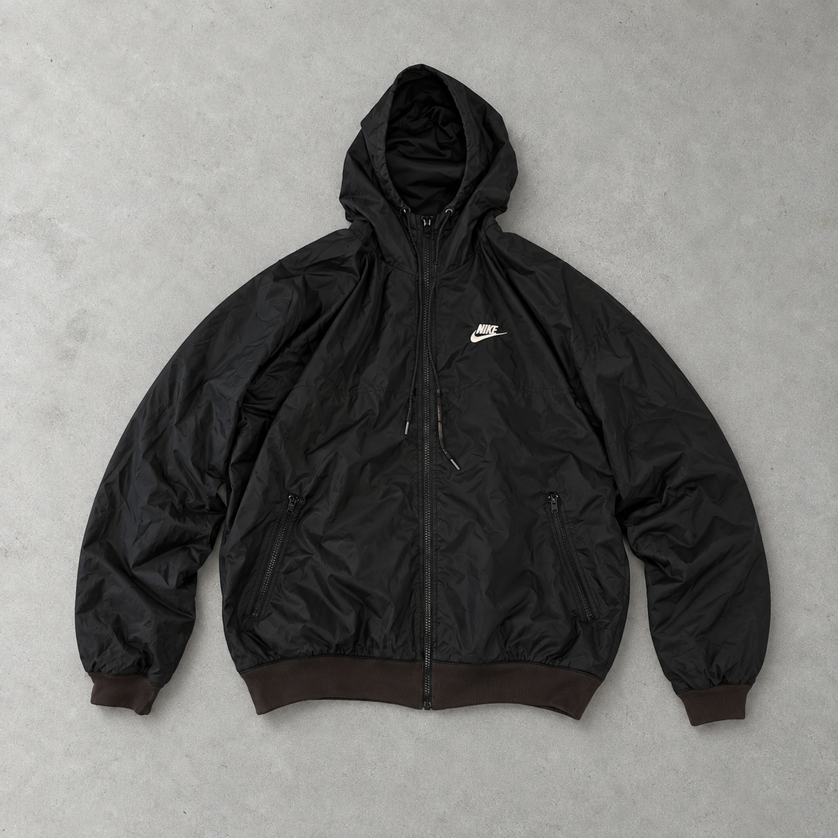 Nike Windbreaker Schwarz Rare (S)