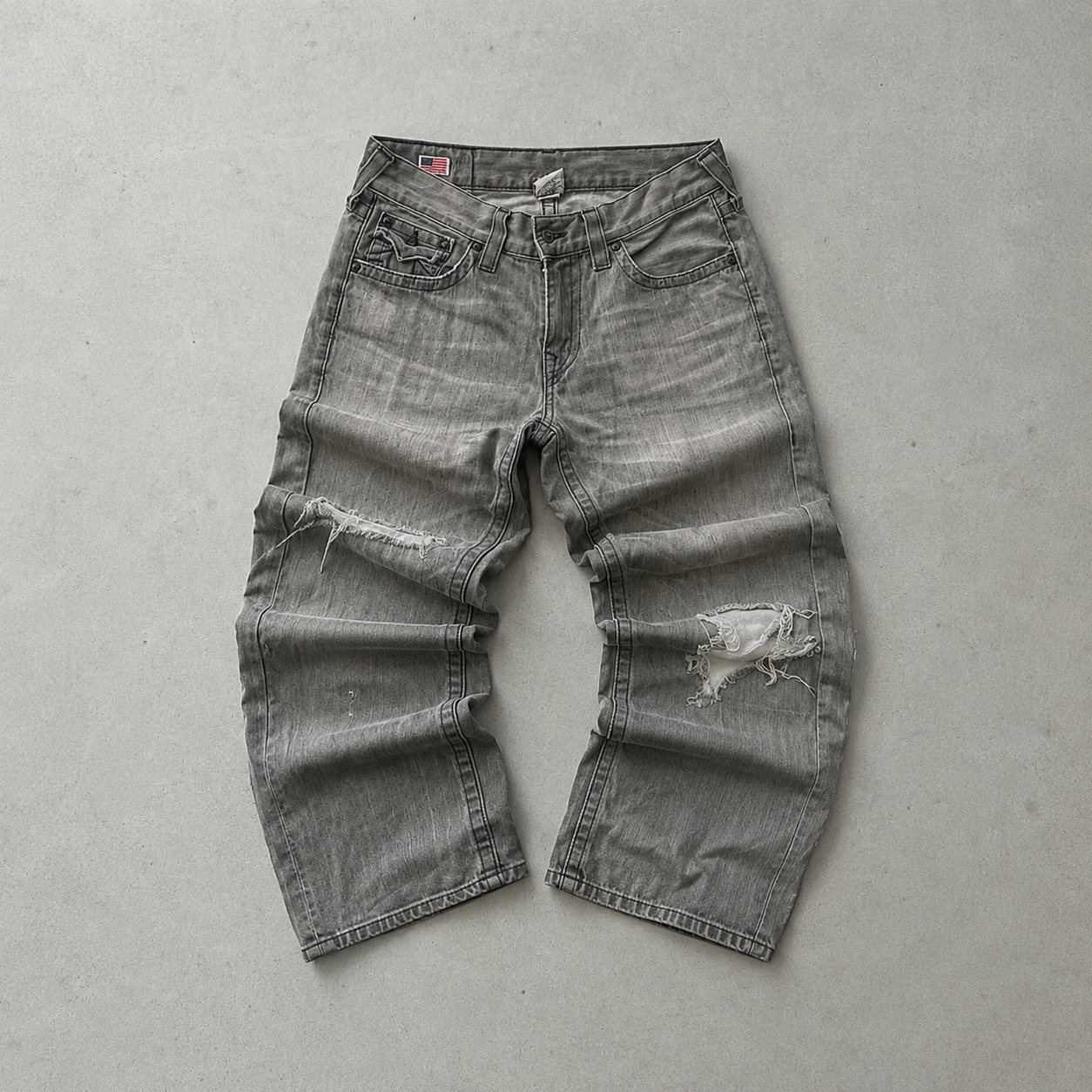 True Religion Jeans Grau Limited (M)