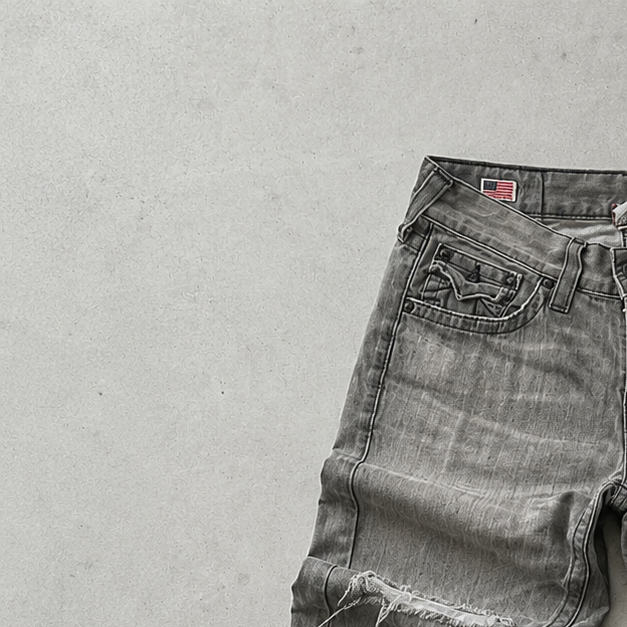 True Religion Jeans Grau Limited (M)