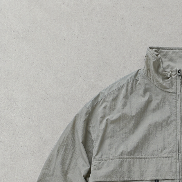 Nike Jacket Creme, Weiß Rare Stitched Logo (M)