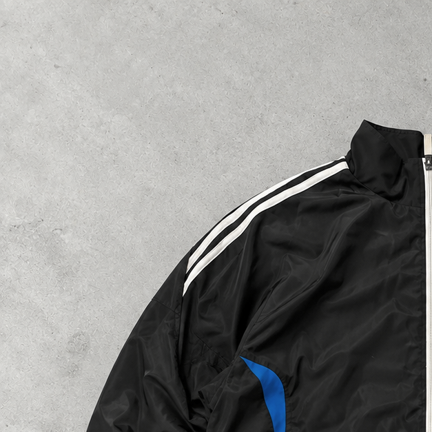 Adidas Jacke Schwarz limitiert (XL) gesticktes Logo