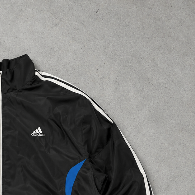 Adidas Jacke Schwarz limitiert (XL) gesticktes Logo