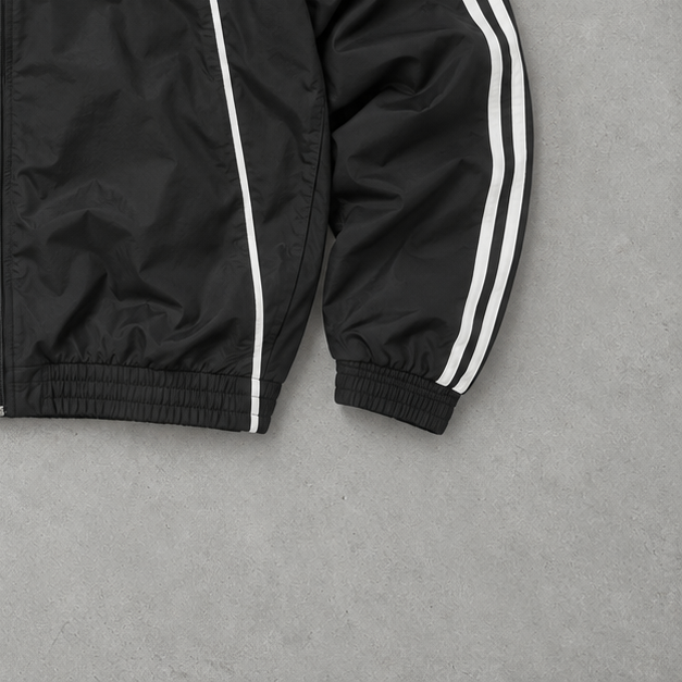 Adidas Jacke Schwarz limitiert (XL) gesticktes Logo