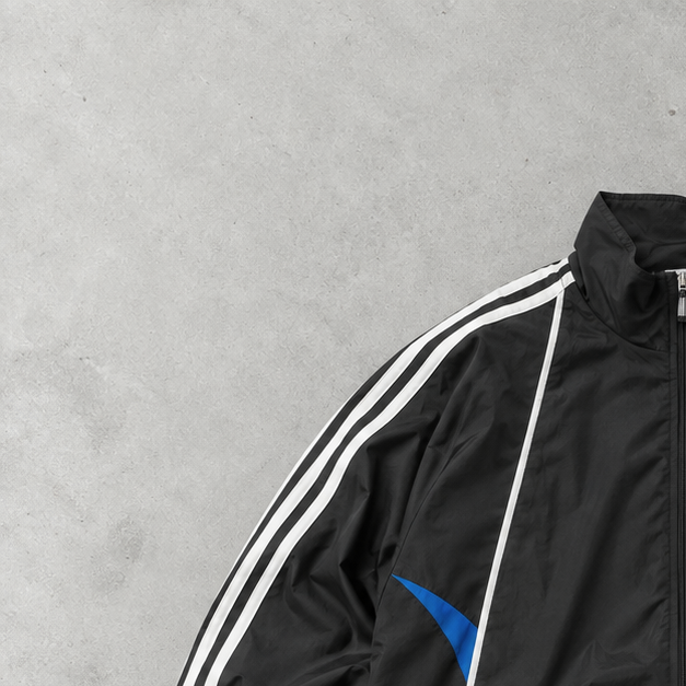 Adidas Jacke Schwarz limitiert (XL) gesticktes Logo
