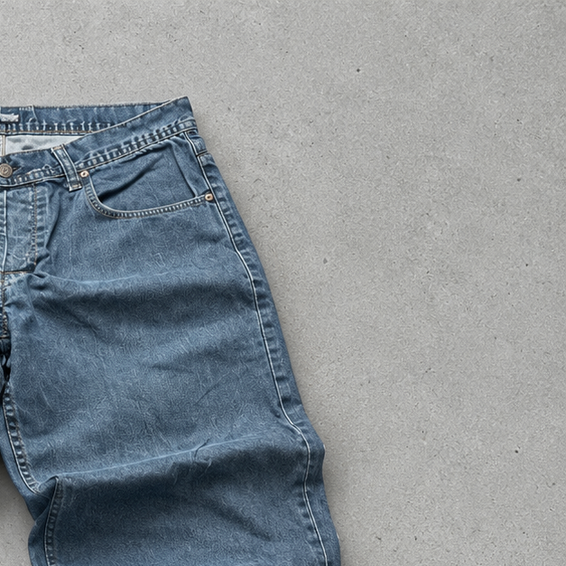 Vintage Armani Jeans Jeans Blue Rare (M)