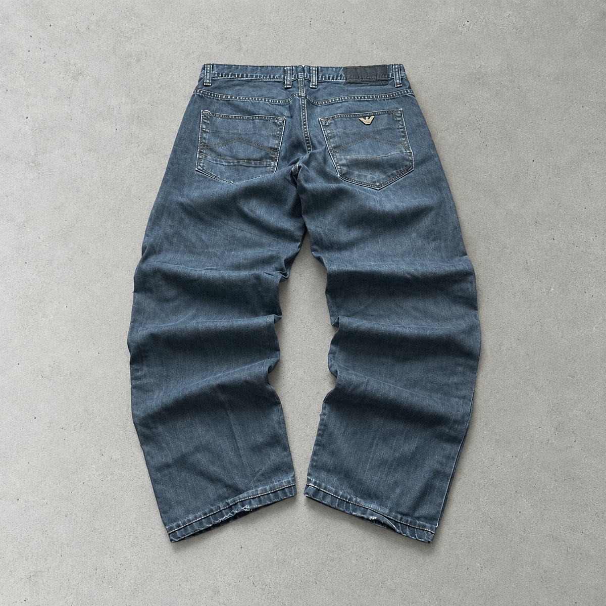 Vintage Armani Jeans Jeans Blue Rare (M)