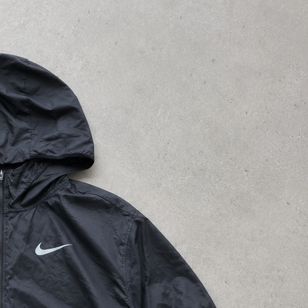 Nike Track Jacket Black, Grey Rare (S)