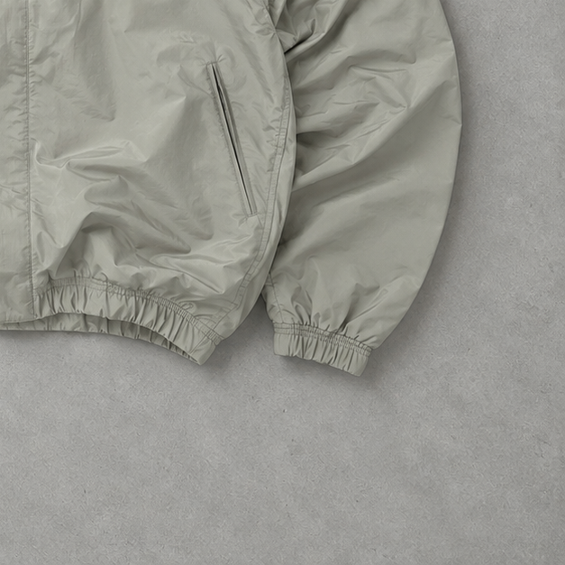 Veste de survêtement Adidas crème/kaki en édition limitée (M)