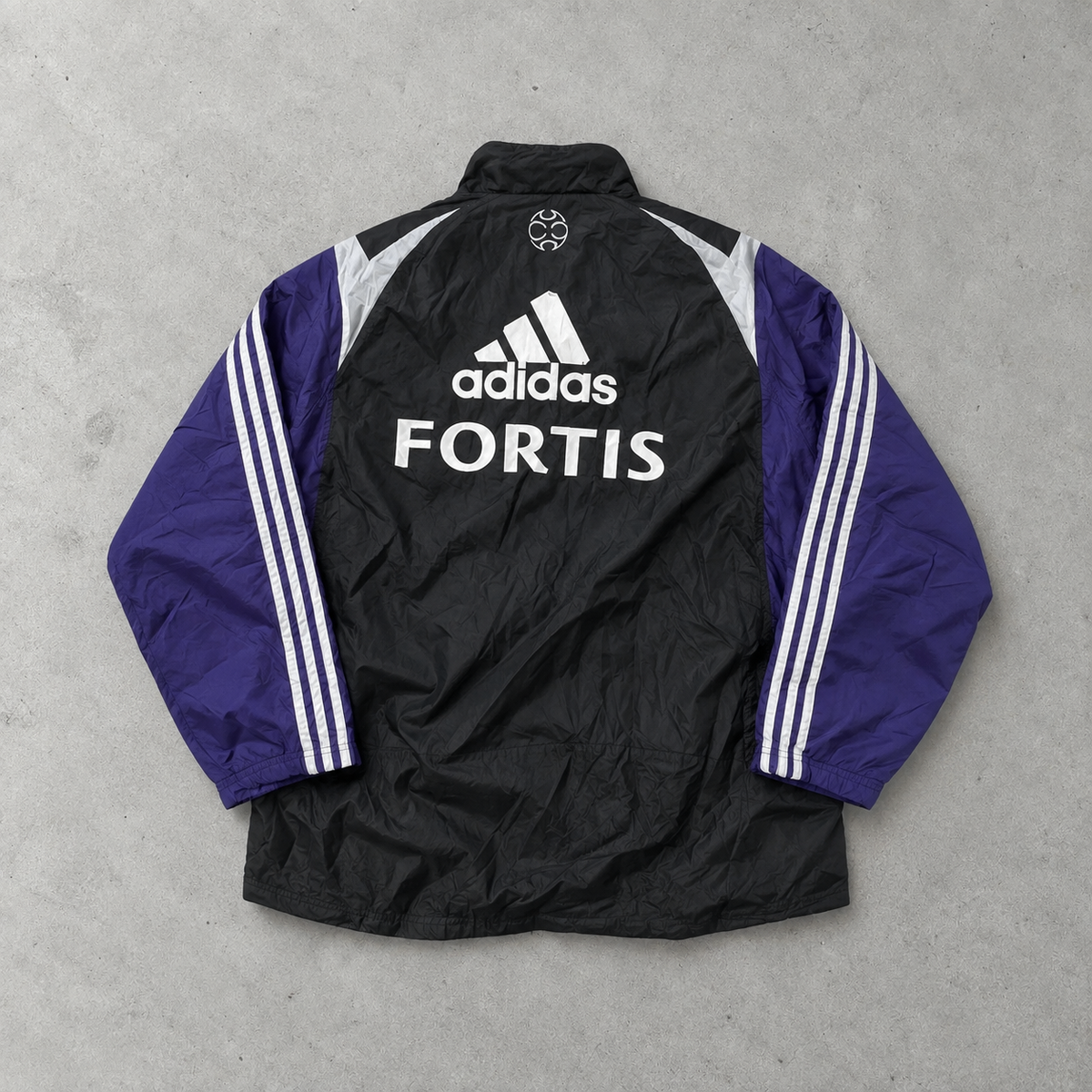 Adidas Parka 2000 Schwarz Selten (L) Gesticktes Logo