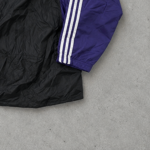 Adidas Parka 2000 Schwarz Selten (L) Gesticktes Logo