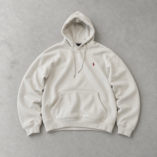 Polo Ralph Lauren Hoodie Weiß Rare (M)