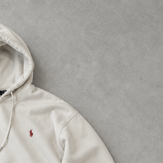 Polo Ralph Lauren Hoodie Weiß Rare (M)