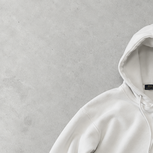Polo Ralph Lauren Hoodie Weiß Rare (M)