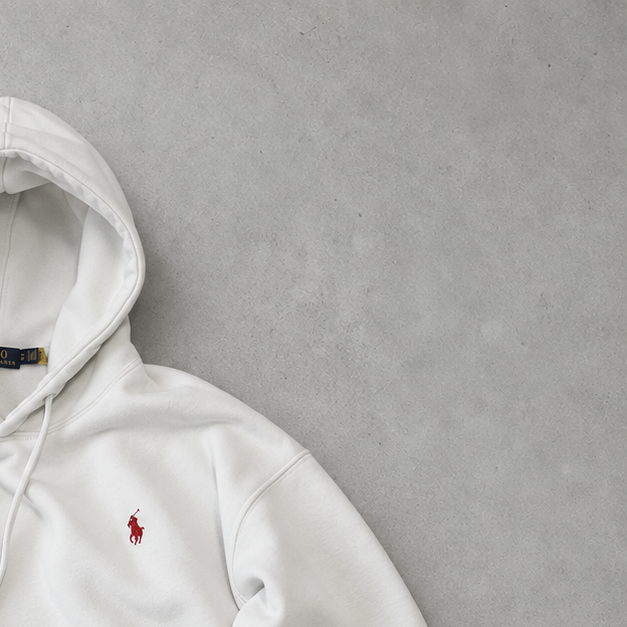 Polo Ralph Lauren Hoodie Weiß Rare (M)
