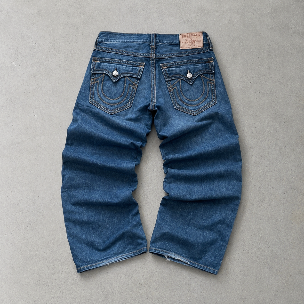 True Religion Jeans Blau, Gelb Limited (W33 | DE 48)