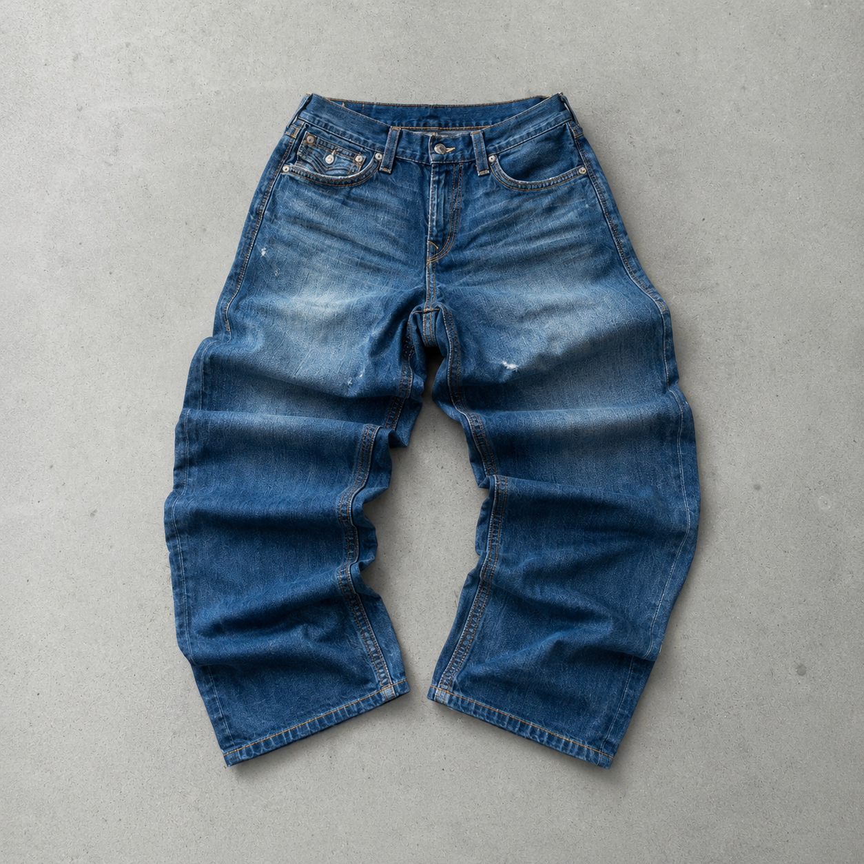 True Religion Jeans Blau, Gelb Limited (W33 | DE 48)