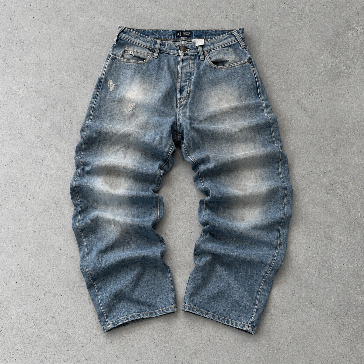 Y2K Armani Jeans Jeans Blue Limited (M)