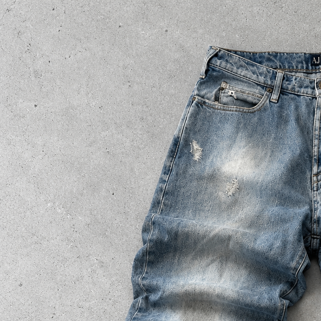 Y2K Armani Jeans Jeans Blue Limited (M)