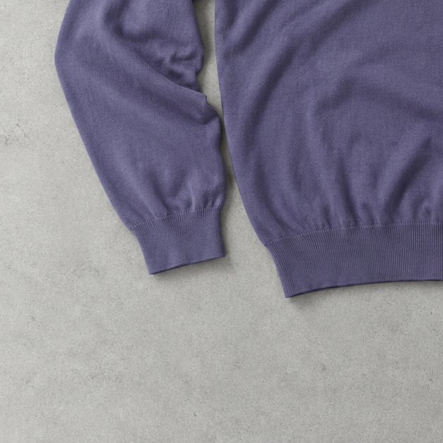 Ralph Lauren Sweater Flieder Stitched Logo Limited (XL)