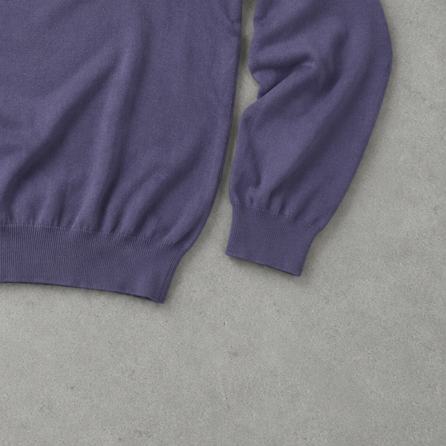 Ralph Lauren Sweater Flieder Stitched Logo Limited (XL)