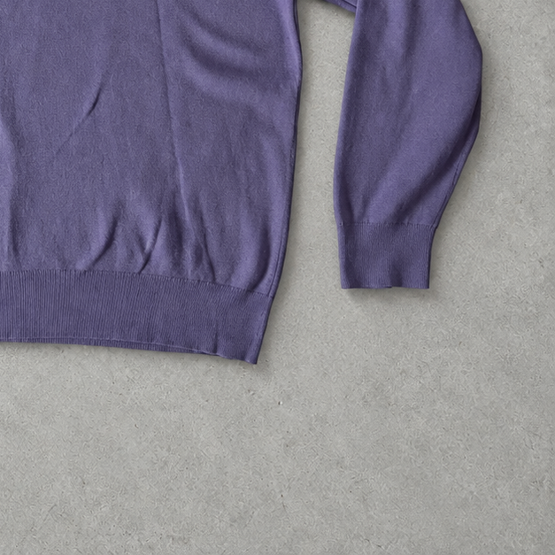 Ralph Lauren Sweater Flieder Stitched Logo Limited (XL)
