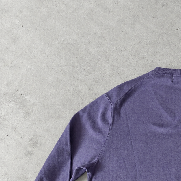 Ralph Lauren Sweater Flieder Stitched Logo Limited (XL)