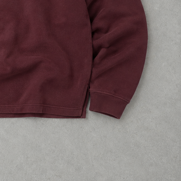 Ralph Lauren Sweater Burgunderrot Limited (XXL) Stitched Logo