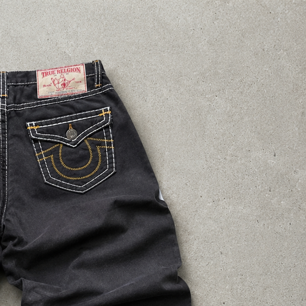 Y2K True Religion Jeans Schwarz Limited (W32 | DE 48)