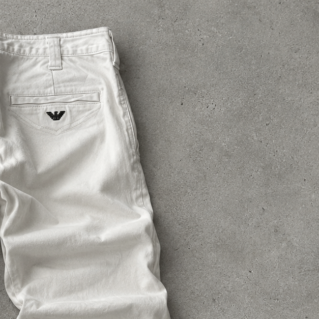 Vintage Armani Jeans White Rare (M)