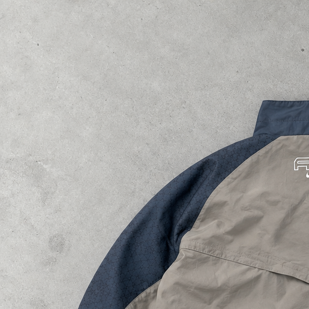 Y2K Nike Track Jacket Khaki Rare (L) Stitched Logo