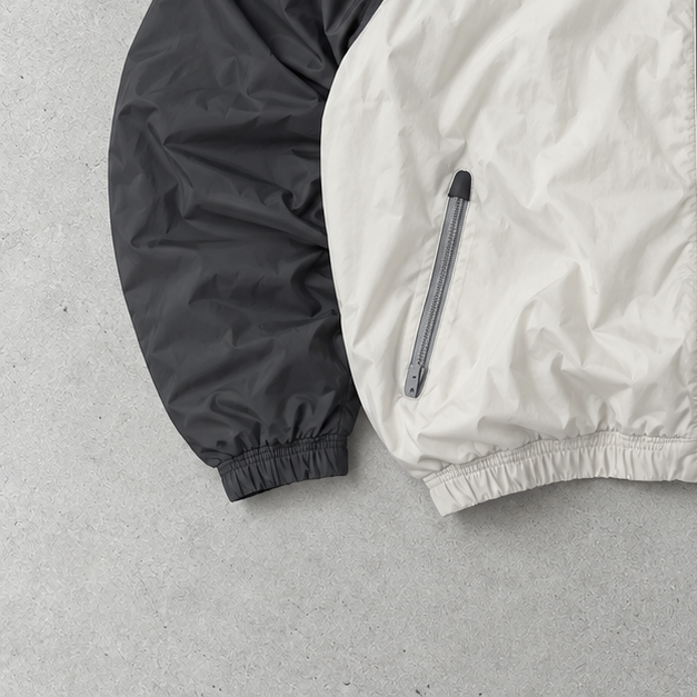Nike Windbreaker Grau, Weiß Rare (M)