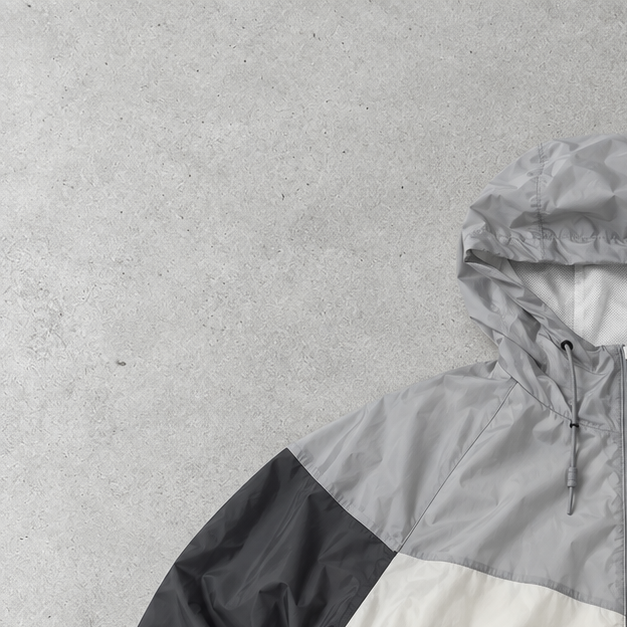 Nike Windbreaker Grau, Weiß Rare (M)