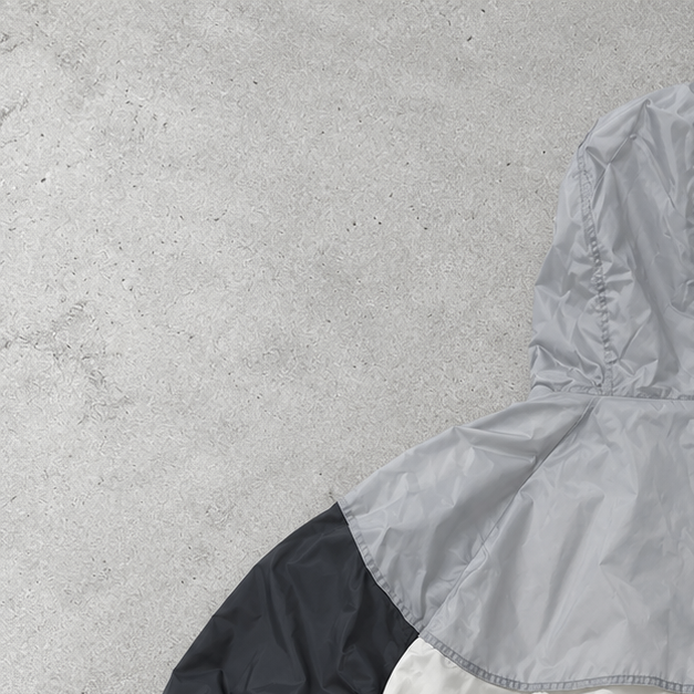 Nike Windbreaker Grau, Weiß Rare (M)