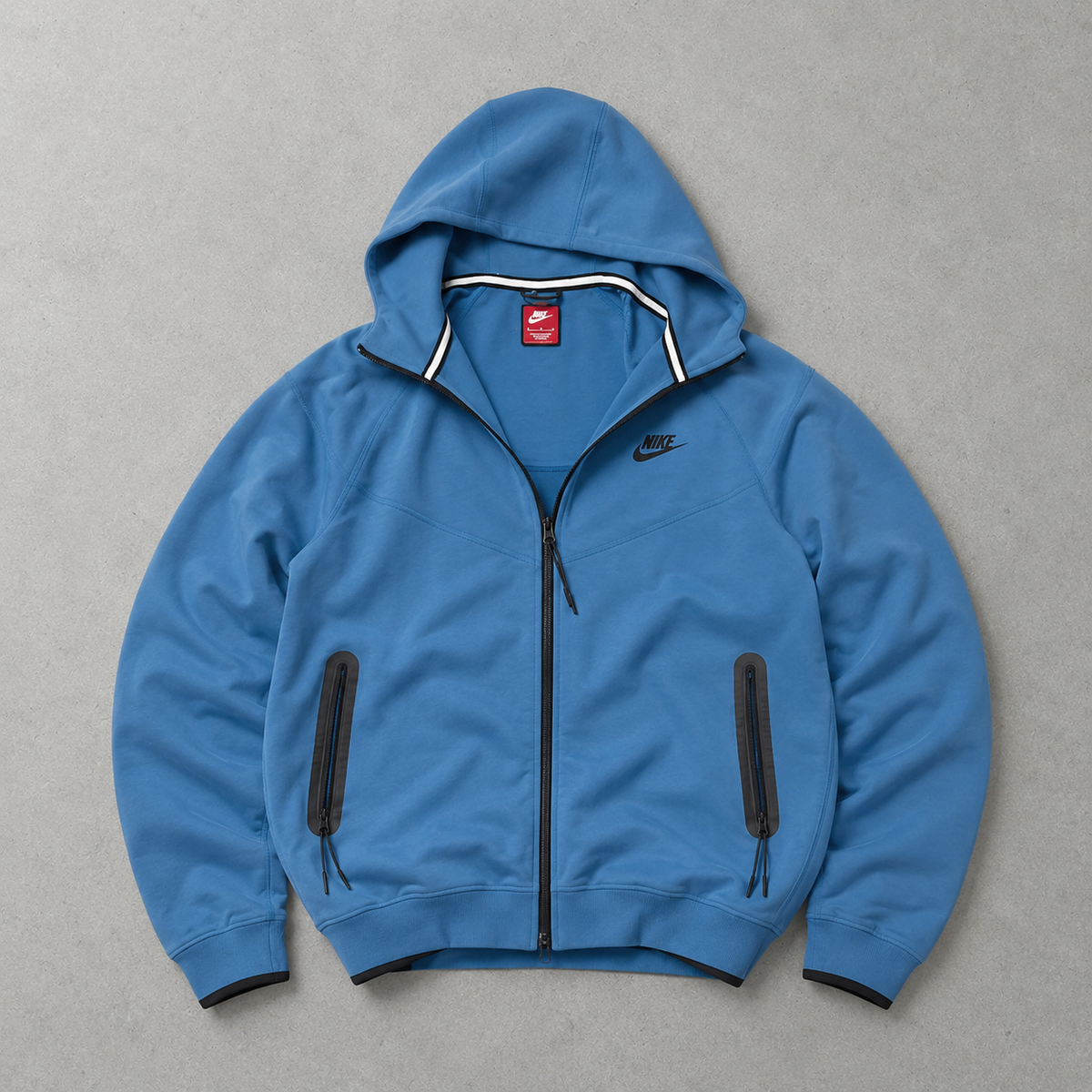 Nike Tech Fleece Jacket Blau Limited (Size M)