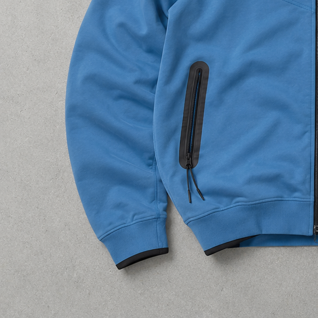 Nike Tech Fleece Jacket Blau Limited (Size M)