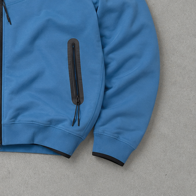 Nike Tech Fleece Jacket Blau Limited (Size M)