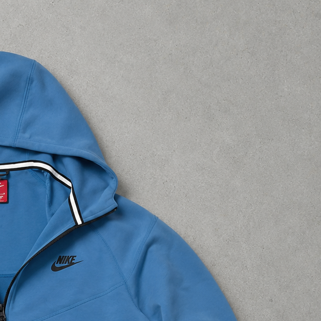 Nike Tech Fleece Jacket Blau Limited (Size M)