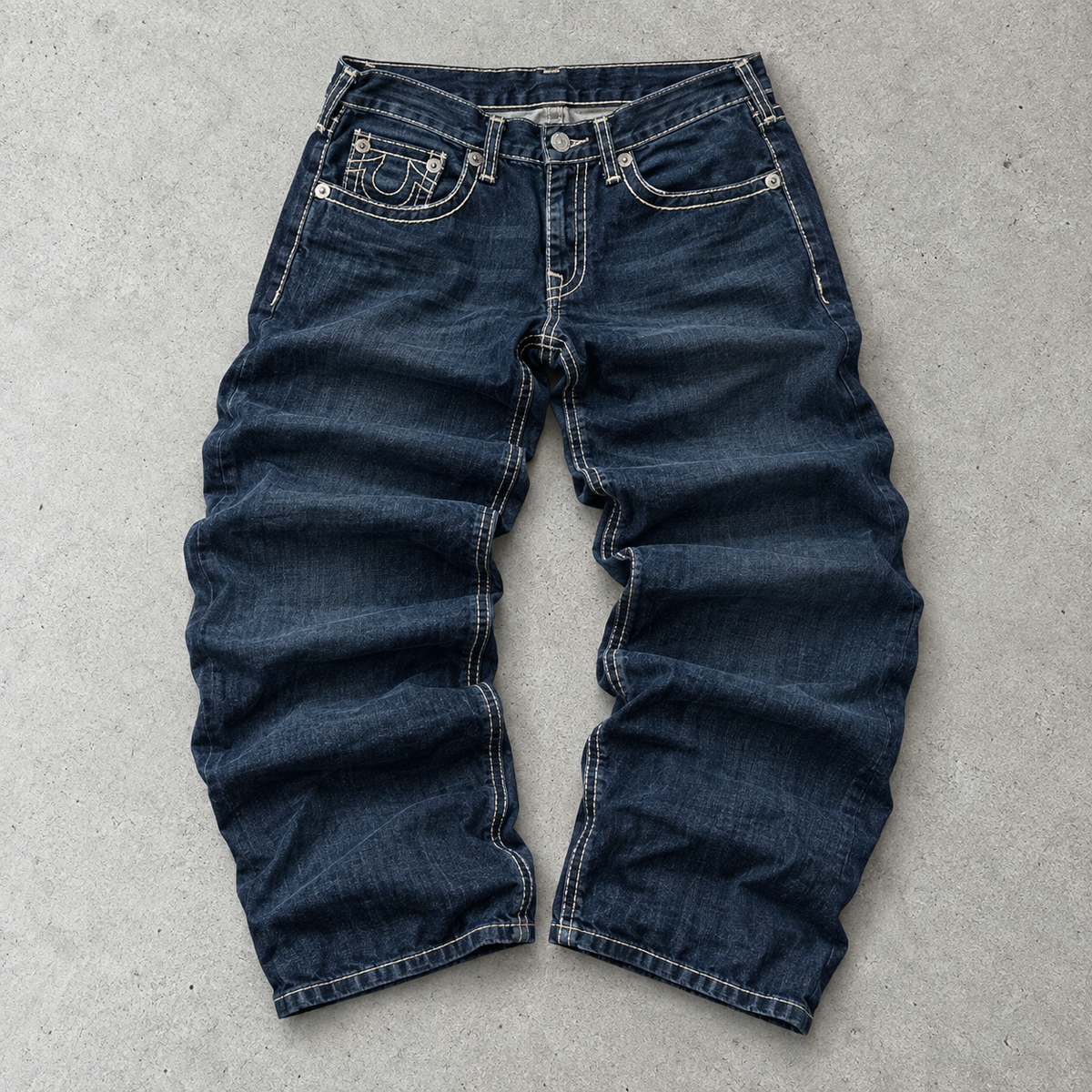 True Religion Straight Jeans Navy Limited (W32 | DE 48)