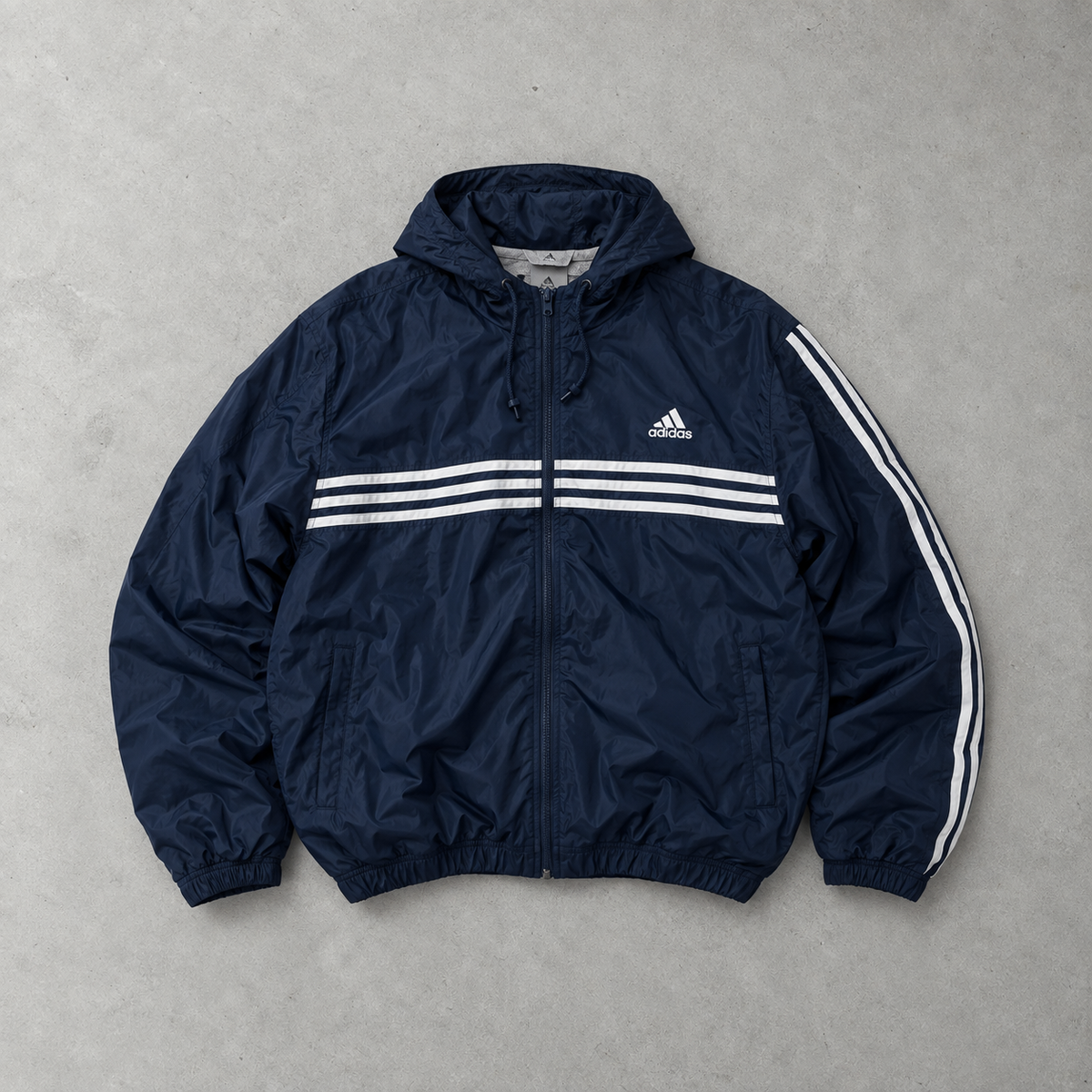 Adidas Jacket Navy / Grey Rare (XL)