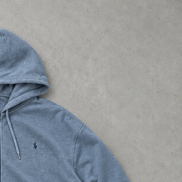 Polo Ralph Lauren Hoodie Blau Rare (XXL)