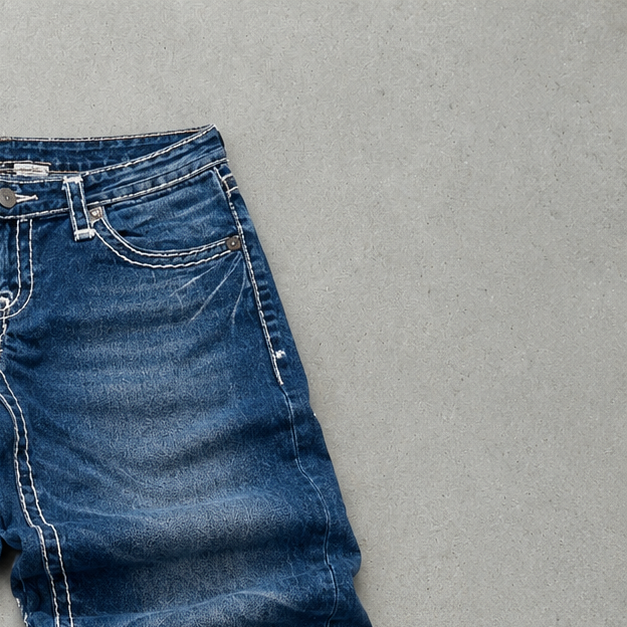 Y2K True Religion Jeans Blau Limited (M)