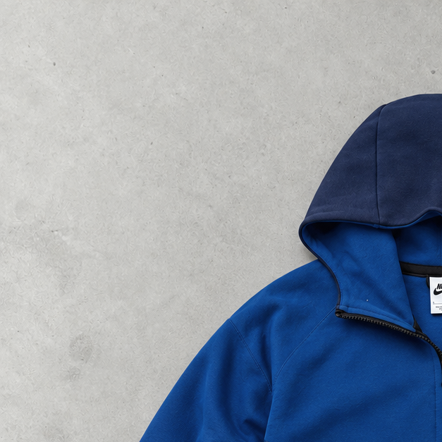 Nike Tech Fleece Jacket Blau Rare (S)