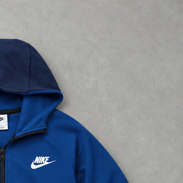 Nike Tech Fleece Jacket Blau Rare (S)