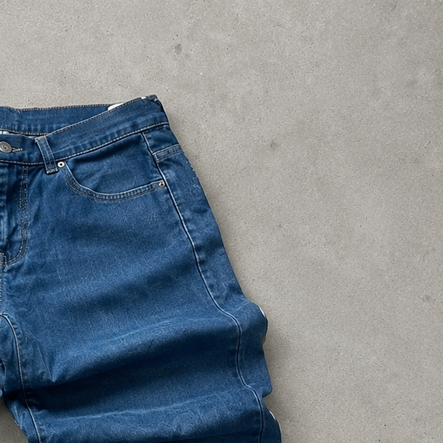 90s Y2K Armani Jeans Jeans Blau Limited (S)
