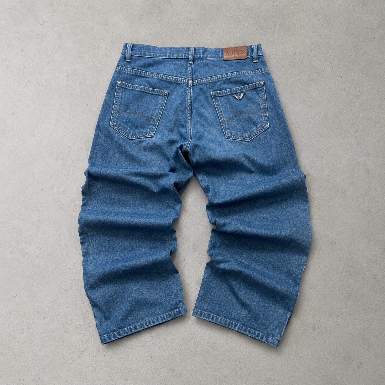 90s Y2K Armani Jeans Jeans Blau Limited (S)